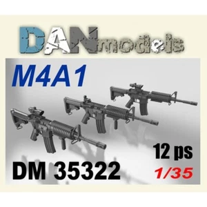 Dan Models DM 35322 Scale 1:35 M4A1 Machine Gun - Scale Model Kit - Bild 1 von 6