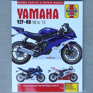 2006-2013 Yamaha YZF R6 HAYNES SERVICE & REPAIR MANUAL 5544 - Picture 1 of 2