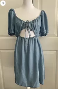 Women’s Comfy Denim Style Dress - Size Small Fall Fashion - Picture 1 of 5