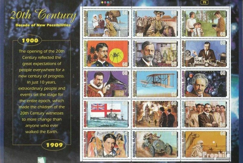 Marshall-Islands 803-817 ZD-archery used 1997 that 20.Century - Image 1 of 1