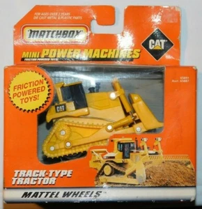 MATCHBOX MINI POWER MACHINES CATERPILLAR TRACK TYPE TRACTOR - Picture 1 of 1