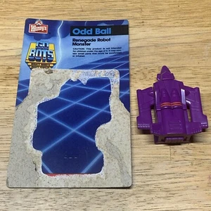 Vintage 1986 Tonka Wendy's GoBots ODD BALL Renegade Robot Monster W/ Card Backer - Picture 1 of 11