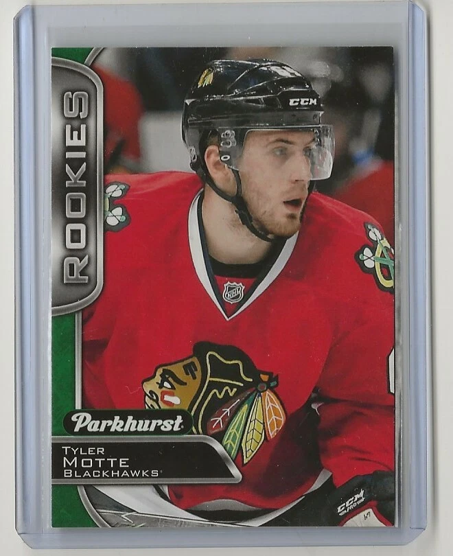 16-17 2016-17 Parkhurst #371 Tyler Motte Rookie Chicago Blackhawks - Image 1 of 1