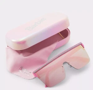 Barbie Sunglasses Mirror Pink All Over Print Aldo Women’s Glam - Picture 1 of 4