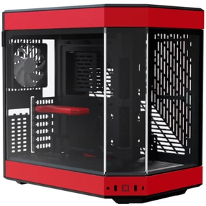 Hyte Y60 Tempered Glass Mid Tower Case Red/Black - Picture 1 of 5