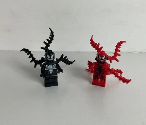 LEGO Minifigure Carnage and Venom Marvel Super Heroes - Picture 1 of 17