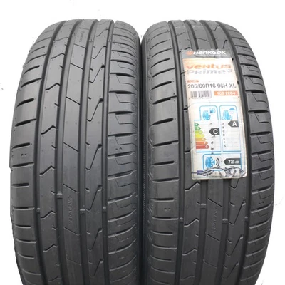 205 60 16 2x HANKOOK 205/60 R16 96H XL Ventus Prime 3 Sommerreifen 2017 VOLL - Bild 1 von 4