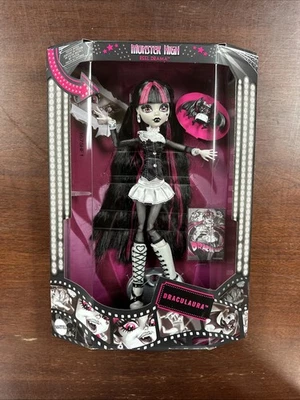 Monster High Reel Drama Draculaura Doll in Black and White 2025 - NEW READ DESC!