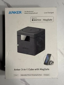 Anker Cube 3 en 1 avec Cube de Charge MagSafe 3 en 1 - - Photo 1 sur 7