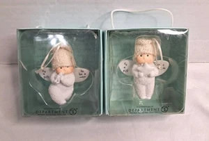 TARGET Department 56 Engel Geschenke Weihnachten Urlaub 'Tis a Gift Ornamente verpackt - Bild 1 von 9