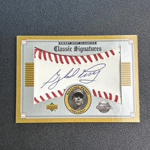 2002 UPPER DECK SWEET SPOT GAYLORD PERRY AUTO - Picture 1 of 4