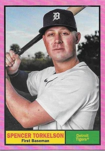 2024 Topps Archives SPENCER TORKELSON Pink Foilboard -DETROIT TIGERS- #90 - Picture 1 of 1
