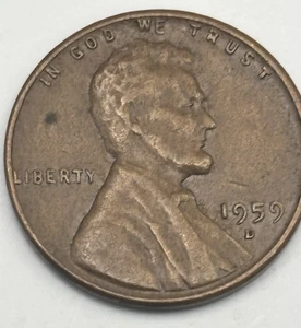 1959 D Lincoln Penny - Bild 1 von 4