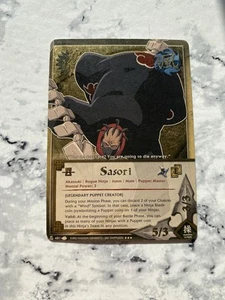 Naruto TCG CCG Sasori (Hiruko Mode) Card Super Rare English Rare MP Holo Foil - Picture 1 of 8