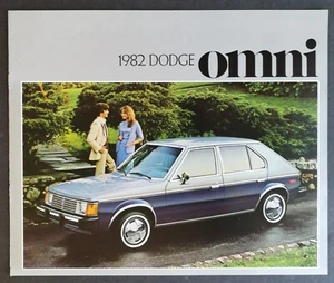 Dodge Omni 1982 vintage folleto original a todo color 323 - Imagen 1 de 1