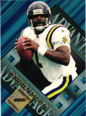 1996 Collector's Edge Advantage #121 Warren Moon - Image 1 of 2