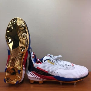 Botines de béisbol Under Armour Bryce Harper 7 HOVR 'USA ST' 3025645-100 para hombre talla 11 - Imagen 1 de 10