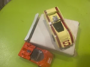 TYCO Mclaren M8F #5 Cream/Red Slot Car #6130 - Photo 1 sur 4