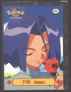 #TV10 James | Anime TV Pokémon 1999 S1 | EX | Logo Negro - Imagen 1 de 2