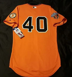 Authentic Majestic 52 2X San Francisco Giants MADISON BUMGARNER COOL BASE JERSEY - Picture 1 of 9