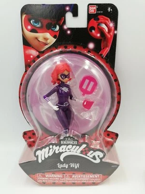 Figura Miraculous Zag Heroez Dama Wifi 5.5''/13 cm Bandai Totalmente Nueva  Foto 1 de 3