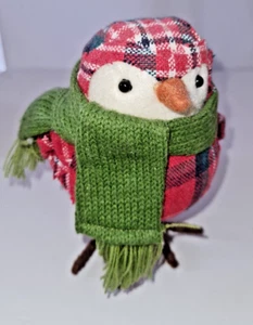 Target 2013 Holiday Featherly Friends Vogel Weihnachten Wondershop Schal kariert - Bild 1 von 6