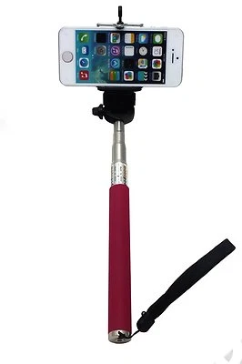 Extendable Self Selfie Stick Monopod Tripod Samsung Galaxy Note 5 S6 Edge Plus + - Image 1 of 4