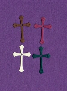 CROSS # 10 Jesus Easter die cuts scrapbook cards - Picture 1 of 1