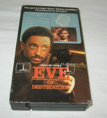 Gregory Hines EVE OF DESTRUCTION Cyborg Robotic Robot Women Sci-Fi VHS 1991 Rare - Image 1 of 4