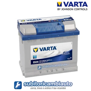 BATTERIA AUTO 60AH D24 VARTA BLUE DYNAMIC 540A di spunto - Foto 1 di 3