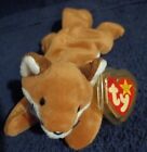 1996 Ty Beanie Baby SLY the Fox with TAGS RETIRED Birthday September 12 1996