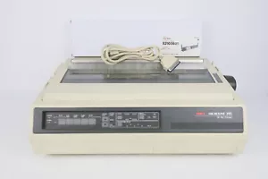 OKIDATA Microline 395 24 Pin Dot Matrix Printer GE8286A for Parts or Repair Oki - Picture 1 of 13
