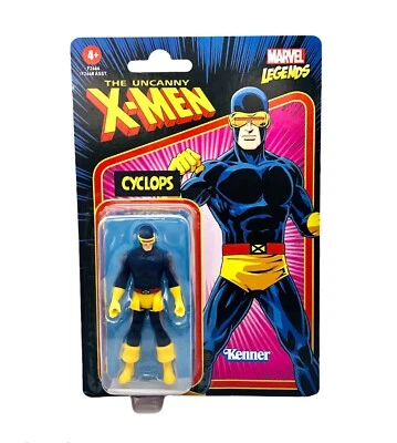 Marvel Legends CYCLOPS Wave 3 Retro  Kenner 3.75 Action Figure The Uncanny X-Men - image 1 of 4