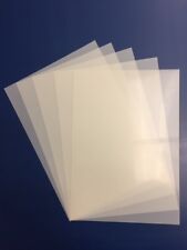 PACK OF 5 GENUINE BLANK  A3 MYLAR STENCIL SHEETS