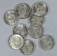   PORTUGAL  2.50 centavos silver 1942 from original ROLL impossible better