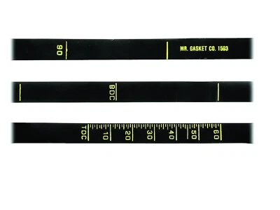 Cinta de distribución Mr. Gasket para motor Chrysler Big Block con balanceador de 7-1/4" - 1593 Foto 1 de 4