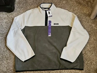 Camisa Pullover Top Lands' End Polar Cuarto a Presión Beige Oliva Para Hombre XXL 2XL Nueva con Etiquetas Foto 1 de 4