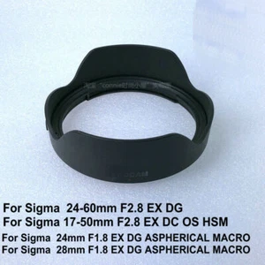 77mm Camera Petal Lens Hood Shade for Sigma 17-50mm 24-60mm F2.8 Copy LH825-03 - Picture 1 of 9