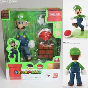S.H.Figuarts Luigi – Super Mario Series – Fully Articulated Action Figure Bandai - Picture 1 of 1