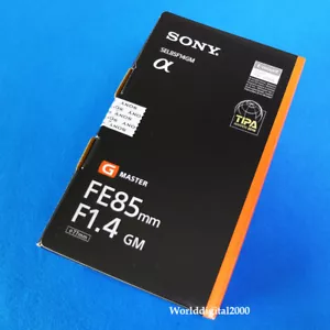 SONY SEL85F14GM G Master Lens FE 85mm F1.4 GM For E-mount Full Frame SONY Body - Picture 1 of 1