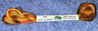 Kreinik Au Ver A Soie Silk #303 Embroidery Needlework Made In France - Image 1 of 4