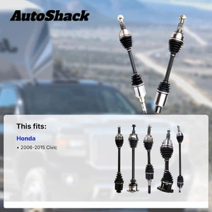 Conjunto de eje CV delantero izquierdo AutoShack repuesto para Honda C 2006-2015... - Imagen 1 de 12