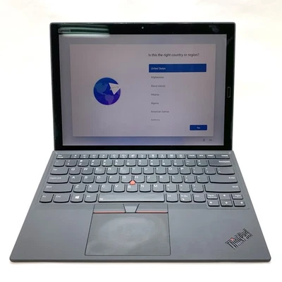 Lenovo Thinkpad X1 Gen 3 13" Touch QHD Intel i5-8350U 1.7GHz 8GB 256GB SSD Win11 - Image 1 of 4