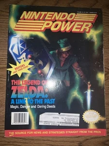 Nintendo Power Volume 34 March 1992 Zelda A Link To The Past W/ Poster/ Inserts - Picture 1 of 4