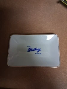 HOTEL WESTBURY BRUXELLES Vintage 60's Souvenir ASHTRAY TRINKET SOAP DISH Belgium - Picture 1 of 3