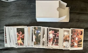 Juego parcial de tarjetas coleccionables de boxeo All World Boxing Hall of Fame 1991 faltan 9 - Imagen 1 de 1