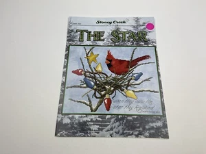 Stoney Creek The Star Counted Cross Stitch Pattern Winter Cardinal Christmas - Picture 1 of 3