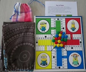 JEU du PARCHIS avec notice + sac de transport - Fait maison - NEUF - Imagen 1 de 1
