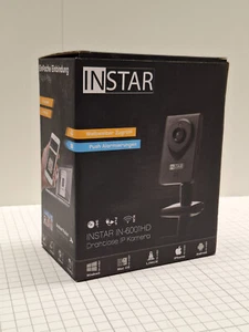 INSTAR IN-6001HD Drahtlose IP-Kamera, Innenkamera Überwachungskamera schwarz neu - Bild 1 von 6