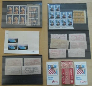 Steckkarten und Markenheftchen USA - Bild 1 von 11